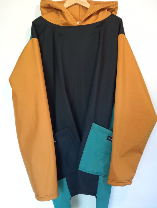 Custom iris clothing nz Jacket Hoodie (one of a kind )
